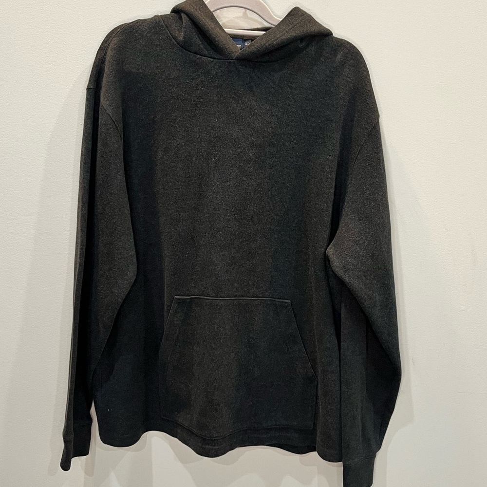 Polo Ralph Lauren Hooded Sweatshirt Men's Size XL Charcoal Gray 100% Cotton